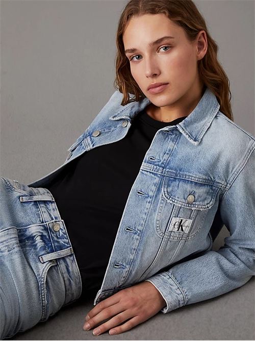 cropped 90's denim jkt CALVIN KLEIN JEANS | J20J2236691AA